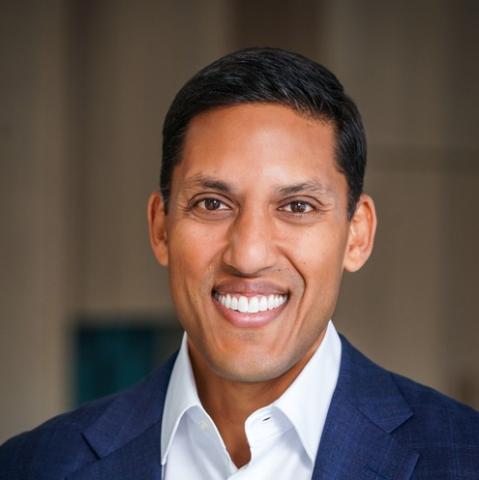 Dr. Rajiv Shah, president of the Rockefeller Foundation