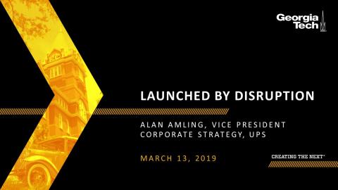 SCLIRC Seminar: Launched by Disruption