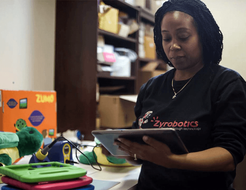 Ayanna Howard's Zyrobotics