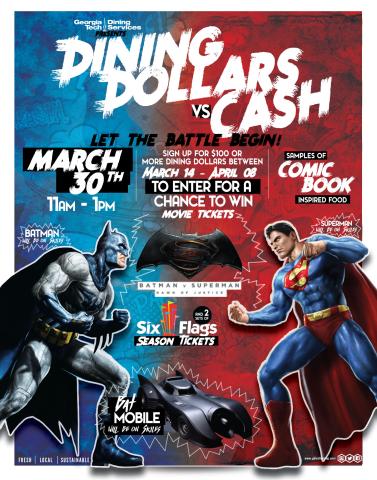 Dining: Batman vs Superman