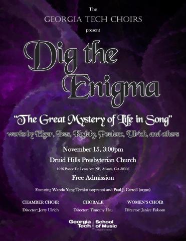 Choir Dig the Enigma