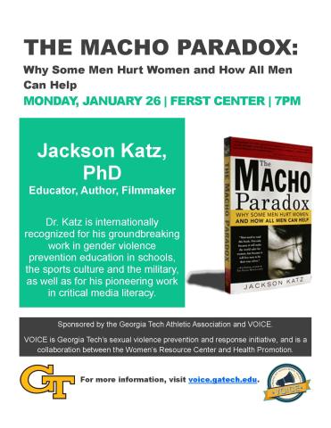 The Macho Paradox Flyer