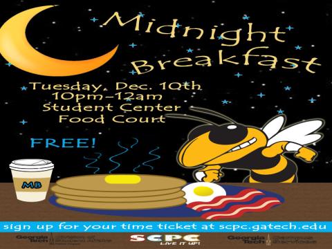 Fall Midnight Breakfast 2013!