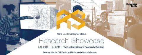 GVU Center and Digital Media Research Showcase Spring 2016