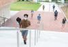 Image of students walking on campus