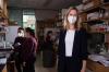 Susan N. Thomas in her lab